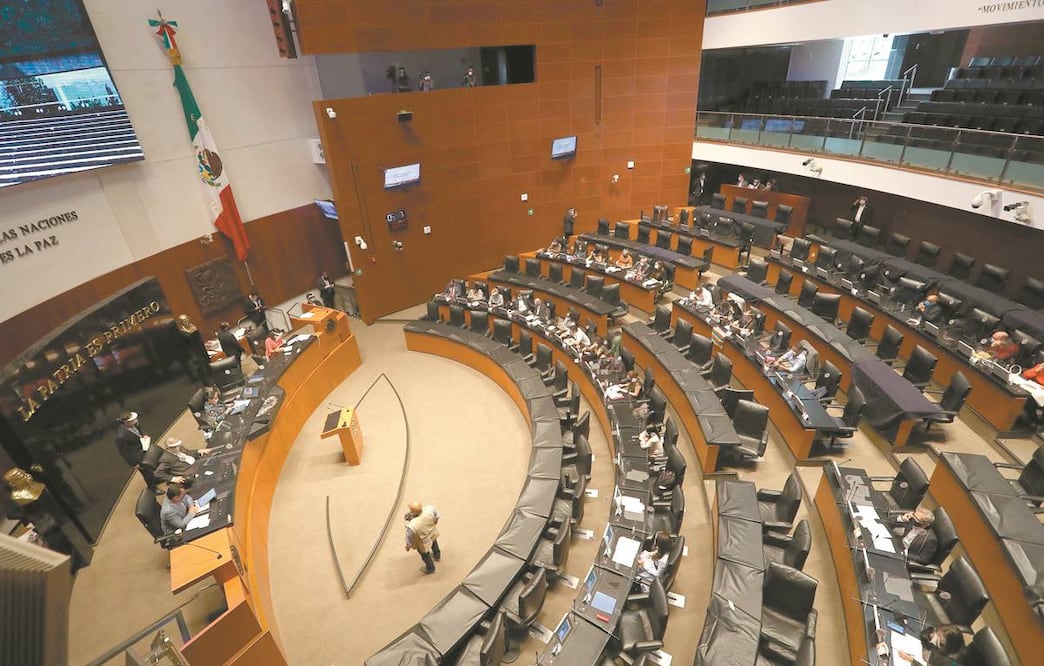 Sesión en el Senado. Foto: Archivo