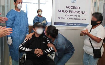 Julio César, el paciente con Covid-19 que estuvo hospitalizado un mes por el virus
