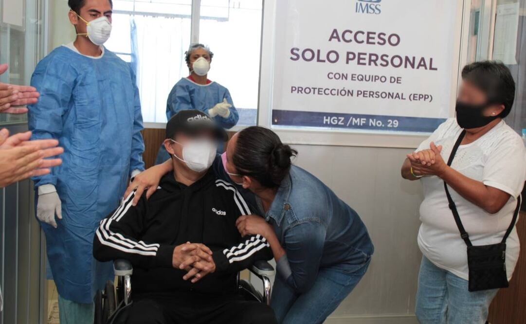 Julio César llegó al Hospital General de Zona con Medicina Familiar el pasado 6 de septiembre (Foto: Cortesía)