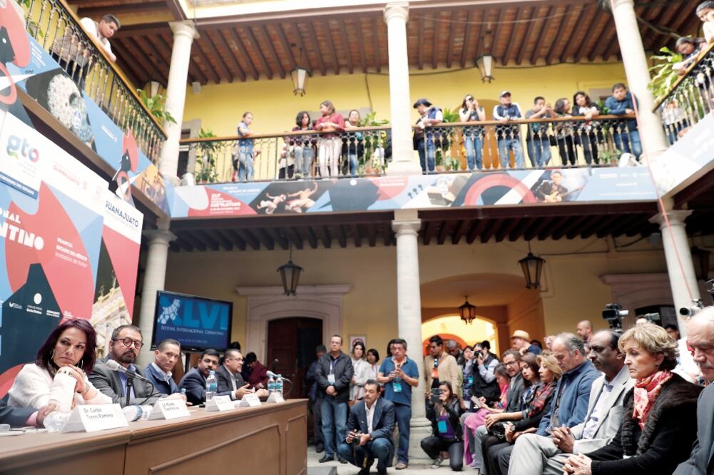 Conferencia de clausura del Festival Internacional Cervantino (IVAN STEPHENS EL UNIVERSAL)