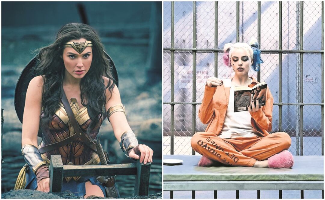 Wonder Woman y Harley Quinn. Foto: Archivo EL UNIVERSAL