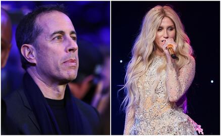 Jerry Seinfeld le niega un abrazo a Kesha frente a las cámaras