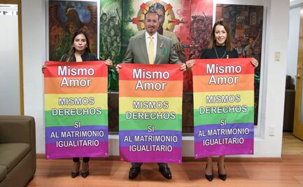 Presentan iniciativas de reforma para reconocer matrimonio igualitario en Edomex