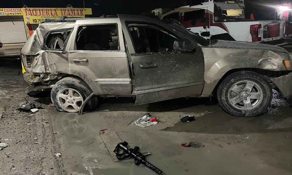 Un hombre muerto y dos elementos de la Guardia Estatal lesionados fue el resultado de un enfrentamiento en la colonia El Campanario en Reynosa, Tamaulipas.