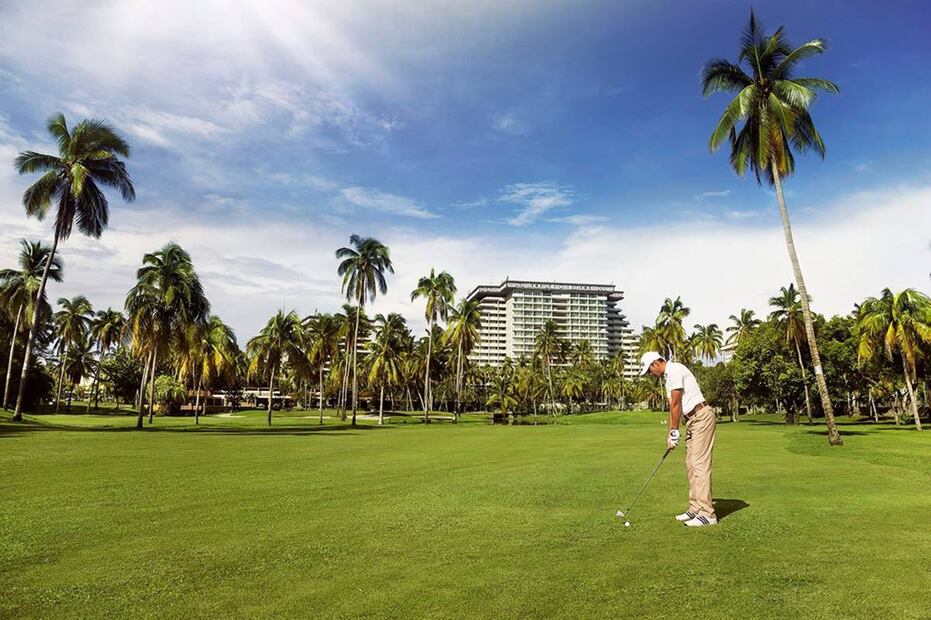 Hotel Princess Acapulco, Campo de Golf. / Foto: Tomada de la página web.