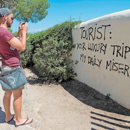 Barcelona vive una oleada de turismofobia