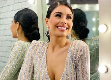 Kristal Silva encanta en mini vestido negro