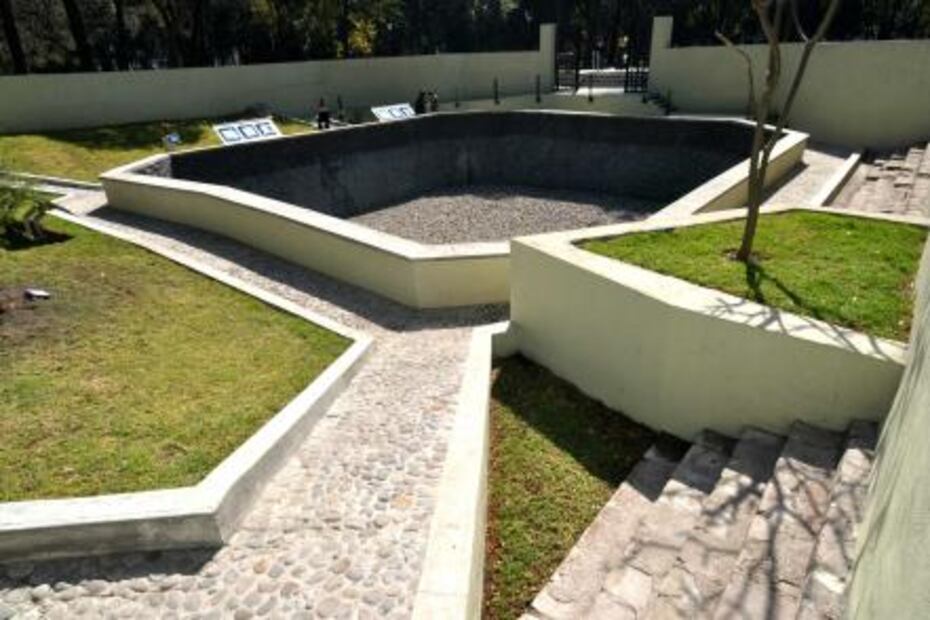 Lo que queda del antiguo Acueducto de Chapultepec