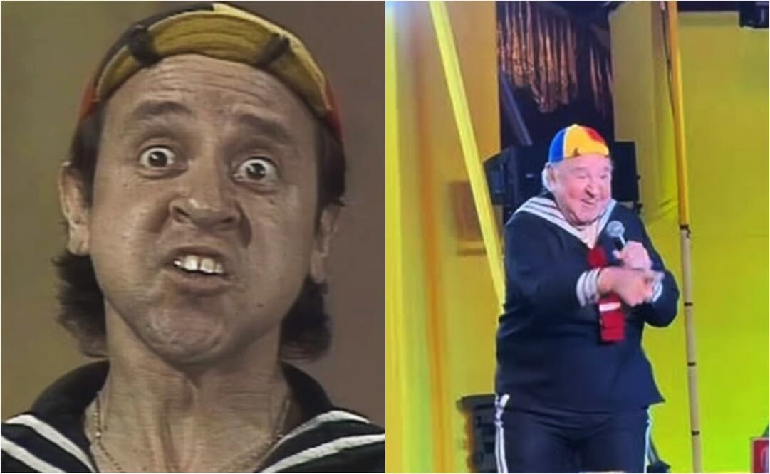 Carlos Villagrán, interpretando a "Quico" en Mega Circus, espectáculo peruano.
Fotos. IMDB e Instagram, vía @kiko.fan.club.argentina