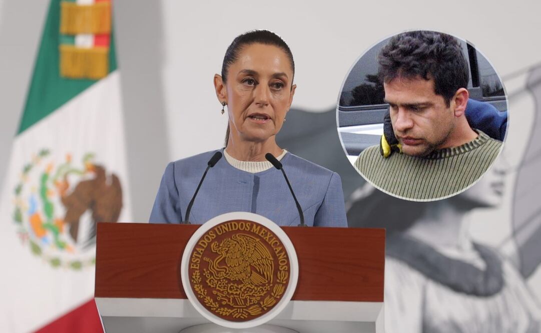 Claudia Sheinbaum habla sobre el caso de Israel Vallarta en la conferencia matutina del 1 de agosto de 2025. Foto: Gabriel Pano / EL UNIVERSAL