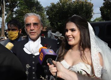 En pandemia, pero la hija de Alejandro Fernández se casó