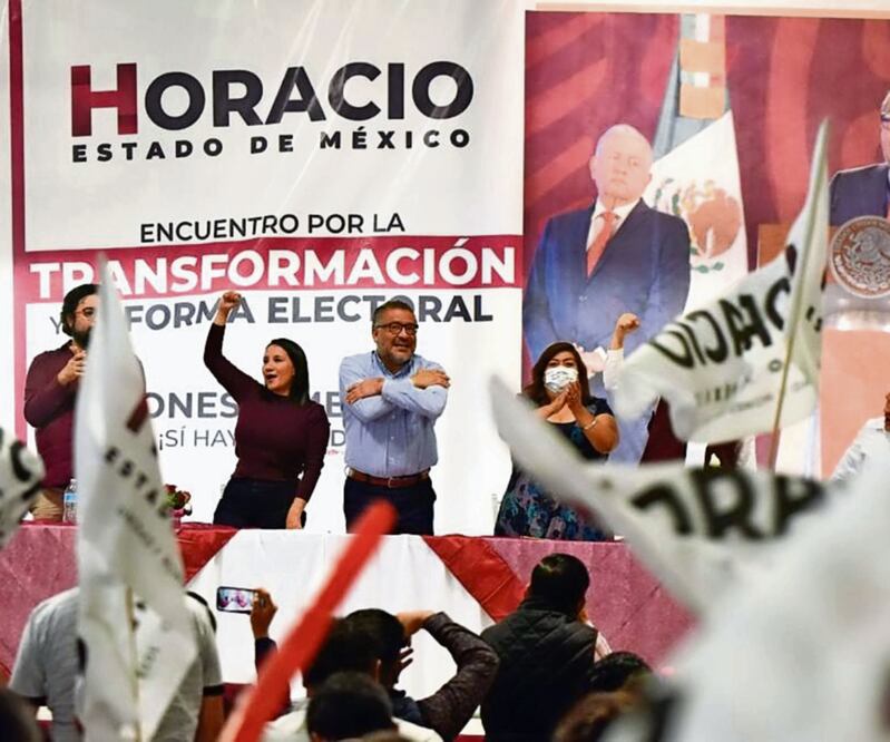 En el Encuentro por Transformación y la Reforma Electoral, en Cuautitlán, Horacio Duarte apostó por un modelo democrático donde los ciudadanos elijan a sus autoridades electorales. Foto: Especial