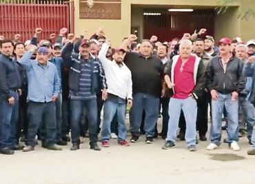 Mineros se unen a paros laborales en Matamoros