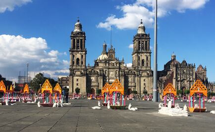 El Zócalo se inunda de trajineras