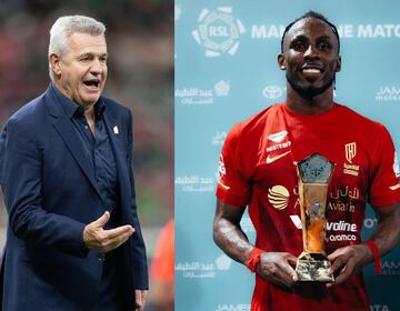 Javier Aguirre mandó un mensaje a Julián Quiñones: "Nadie ve la Liga árabe"