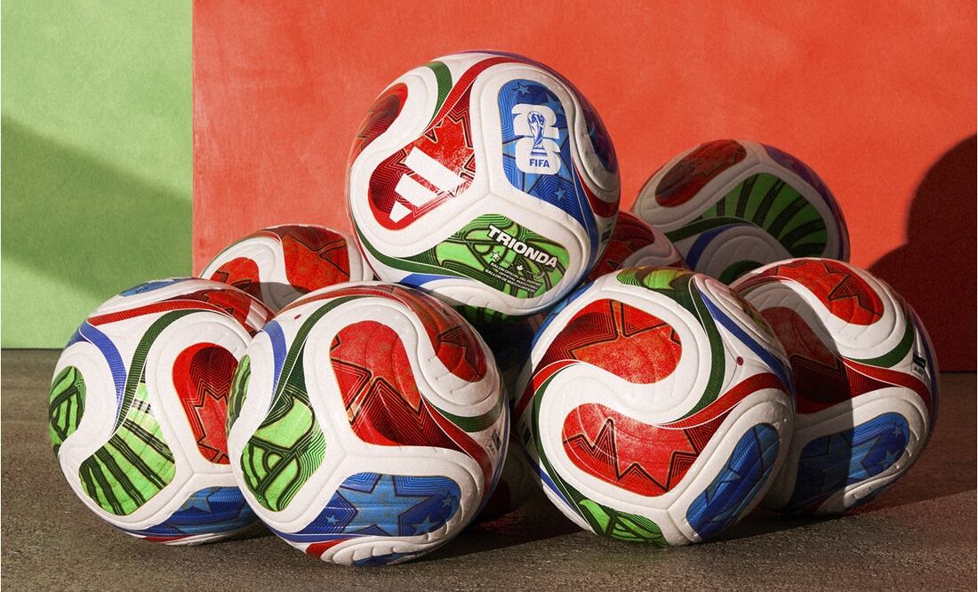 Trionda es el balón del Mundial 2026. FOTO: Cortesía Adidas