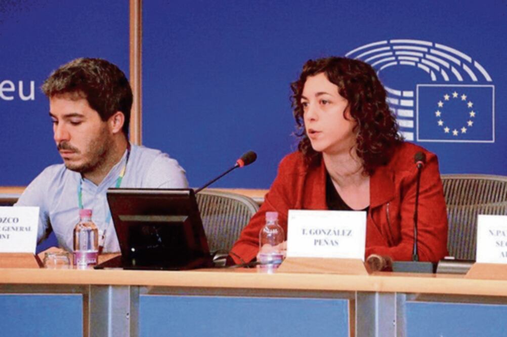 Eurodiputada dedicada a igualdad de género, Tania González Peñas. (CORTESÍA)