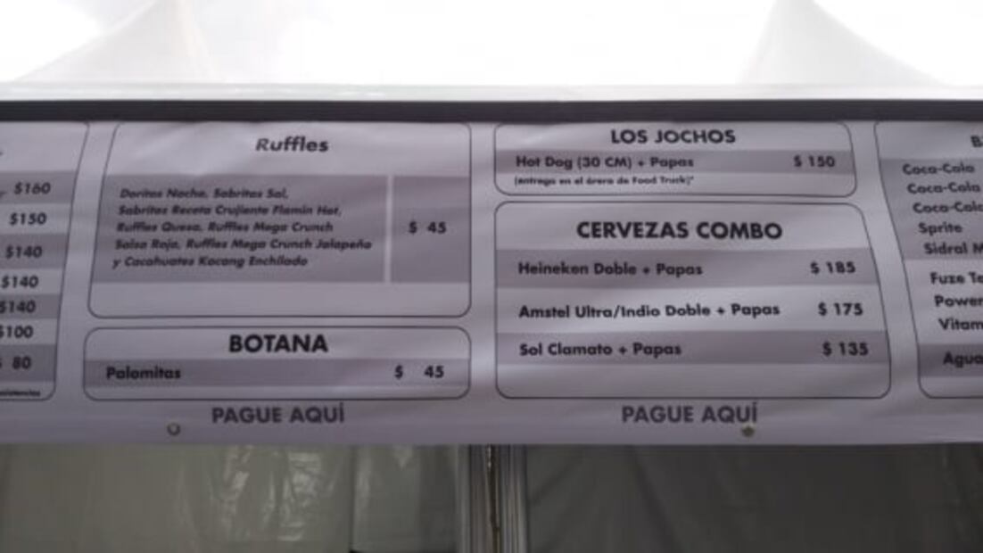 ¿Cuánto se gasta dentro del Gran Premio de México?