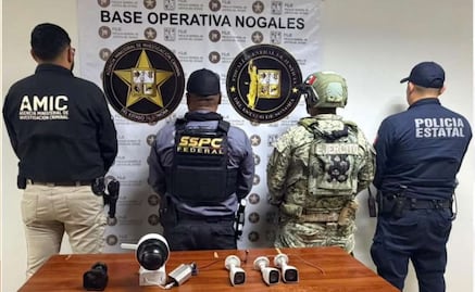 Aseguran seis cámaras clandestinas en Nogales, Sonora; estaban colocadas en postes de telefonía y energía eléctrica
