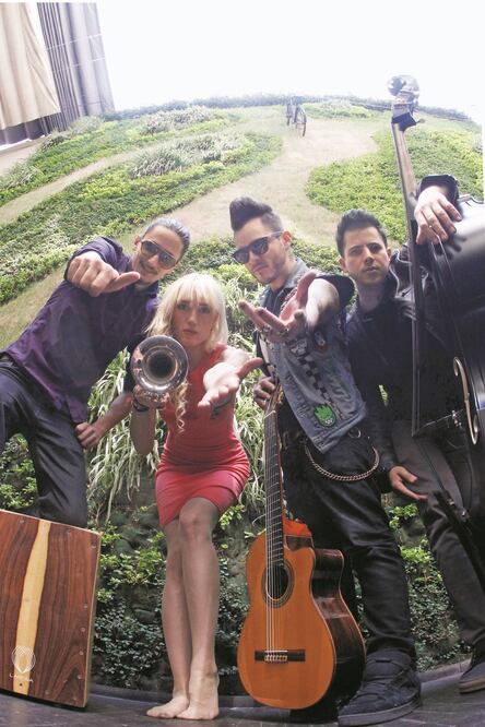 Jenny & the Mexicats son amantes de la naturaleza, plasmada en muchas de sus letras (ARIEL OJEDA. EL UNIVERSAL)