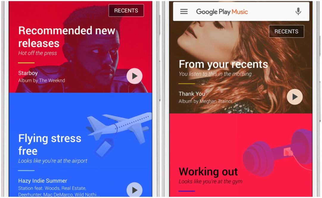 El servicio de música incluye herramientas contextuales que brindarán soundtracks de acuerdo al momento en el que se encuentre el usuario