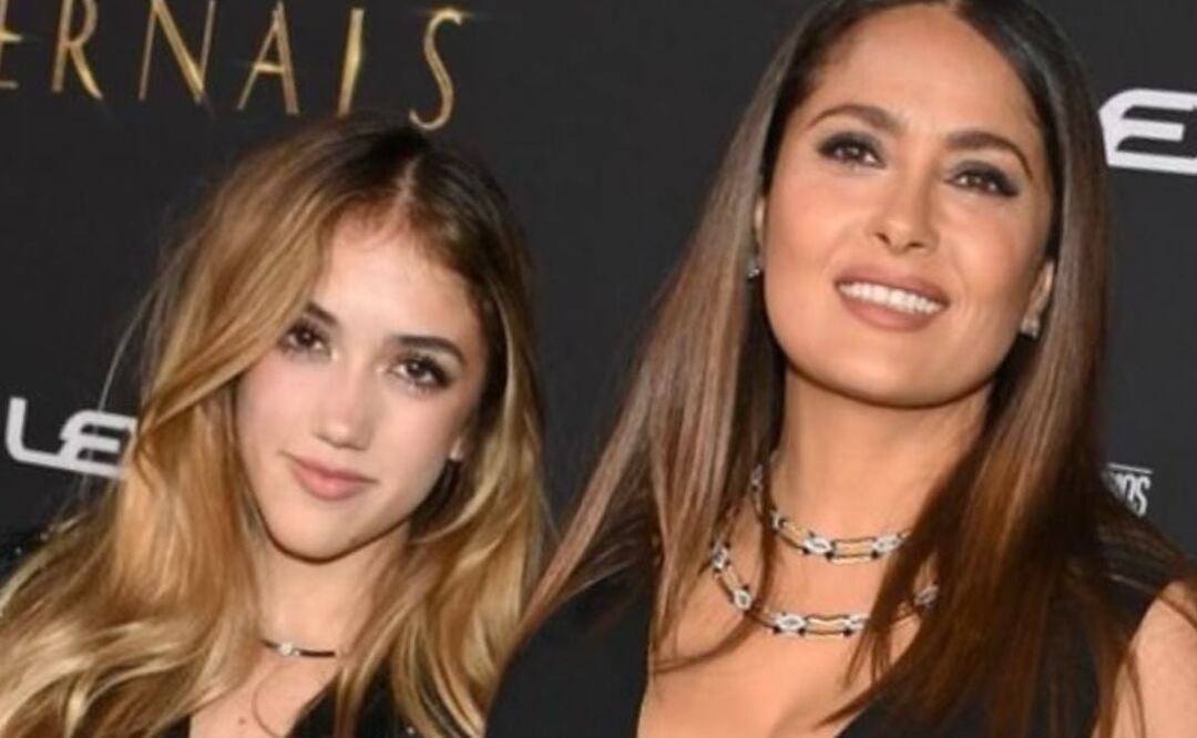 Valentina Pinault y Salma Hayek. Foto: Instagram @salmahayek