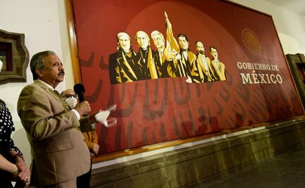 Piden retirar mural de AMLO develado en palacio municipal de Culiacán