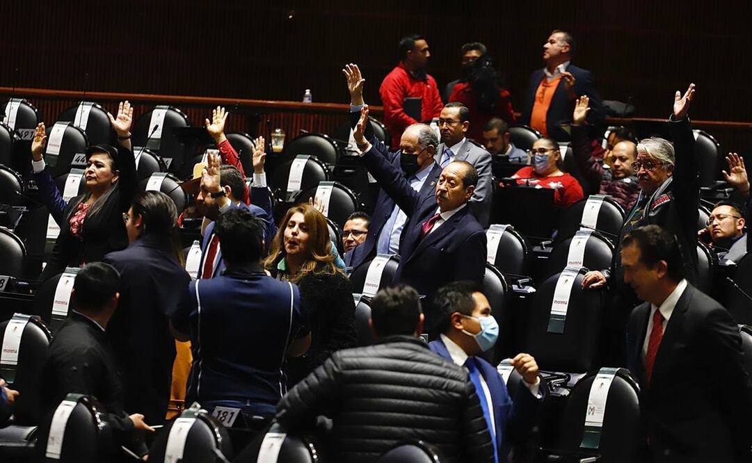 Sesión en la Cámara de Diputados / Foto: Berenice Fregoso. EL UNIVERSAL 