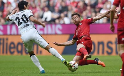 Frankfurt, sin Marco Fabián, cae por la mínima con el Bayern