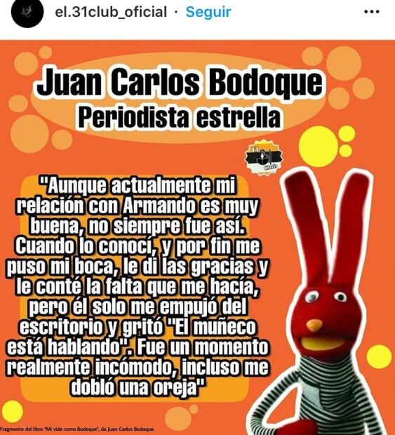 Fallece por Covid-19 Armando Jofré, creador de títeres de "31 minutos"