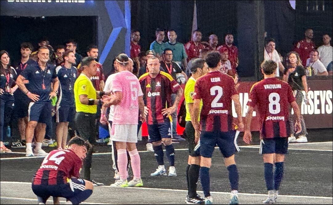 Ibai Llanos y Porcinos FC eliminan a Totti y Nainggolan de la Kings World Cup - Foto: Edgar Enríquez / EL UNIVERSAL