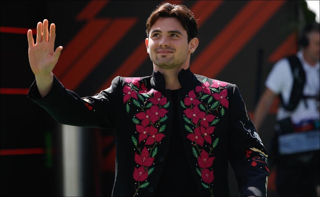 Pato O'Ward, feliz luego de correr por segundo año en el Gran Premio de México / FOTO: Diego Simón - EL UNIVERSAL