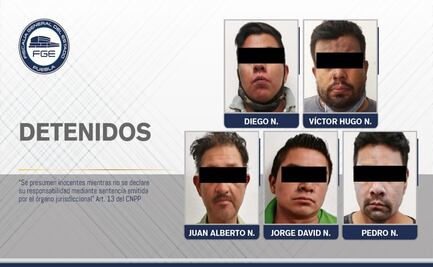 Caen 5 presuntos secuestradores que mutilaron y mataron a su víctima en Puebla