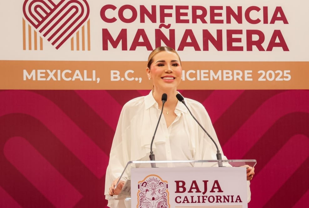 La gobernadora de Baja California, Marina del Pilar Ávila Olmeda. Foto: Especial