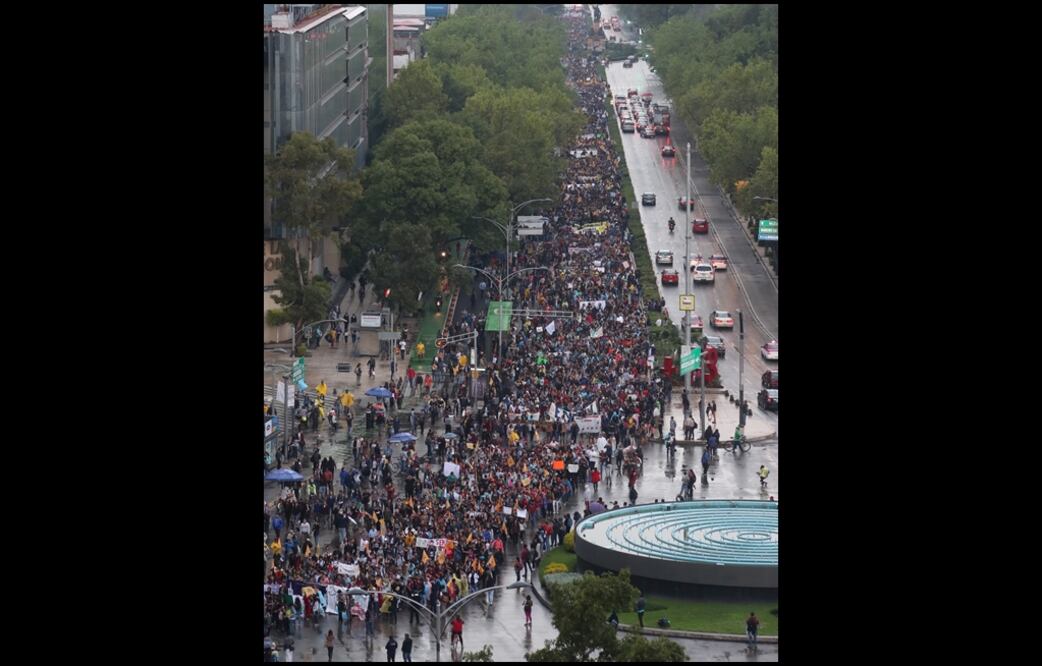 Autoridades de la Ciudad de México informaron que cerca de 23 mil personas participaron en la “Marcha del Silencio”. Foto: Ariel Ojeda/EL UNIVERSAL