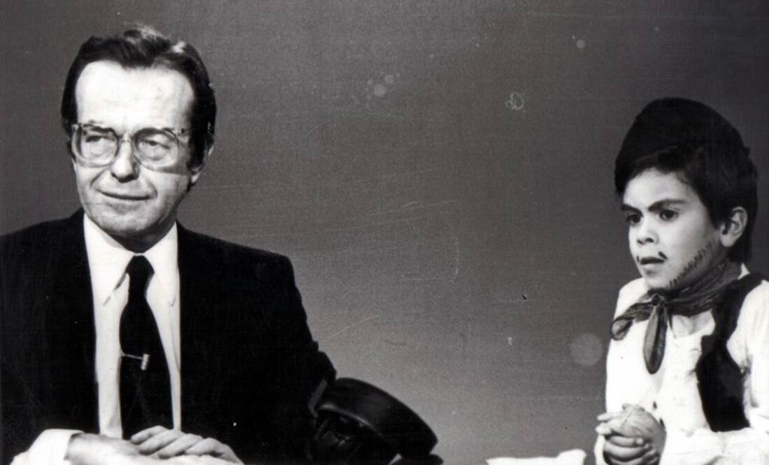 Era un niño cuando acudió al noticiario de Zabludovsky Fototeca EL UNIVERSAL