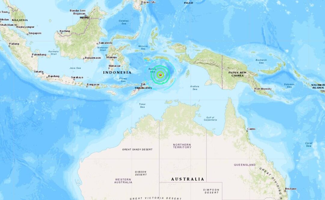 El Centro de Alertas de Tsunamis para el Pacífico dijo que no había riesgo de tsunami, al tratarse de un sismo muy profundo (Foto: USGS)