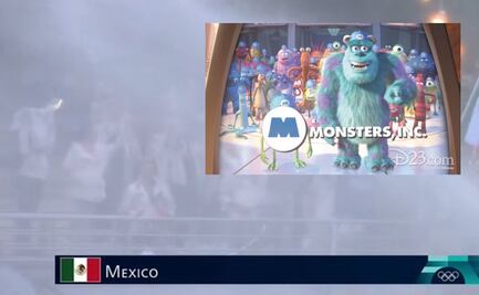 Chorro de agua tapa a México durante la inauguración de los Juegos Olímpicos; y las redes tundieron a los camarógrafos