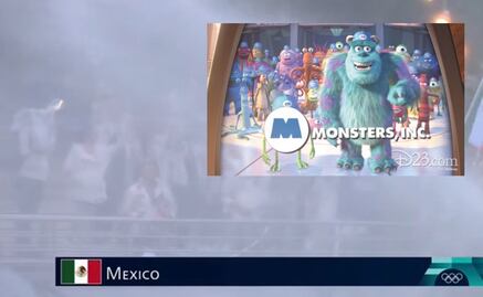 Chorro de agua tapa a México durante la inauguración de los Juegos Olímpicos; y las redes tundieron a los camarógrafos