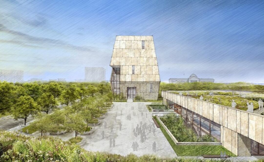 La construcción comprende una biblioteca y museo que recordará los dos períodos presidenciales de Barack Obama. Foto: AP