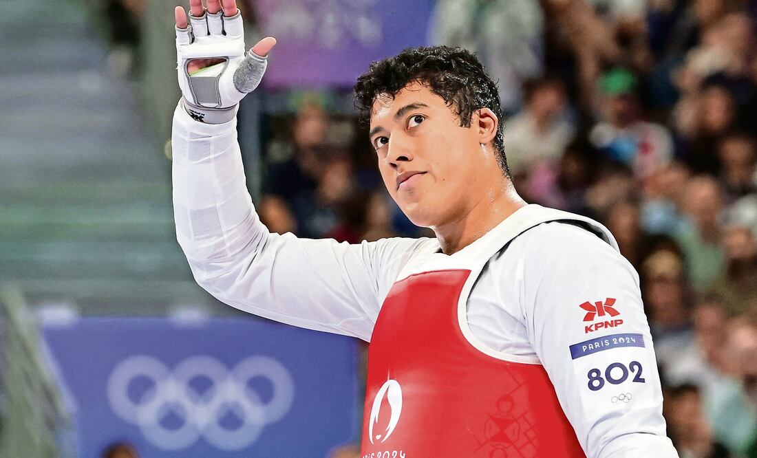 Carlos Sansores era candidato a subir al podio en París. Foto: de DAVID GRAY. AFP