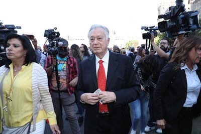 Invitados a informe de AMLO comienzan a llegar a Palacio Nacional