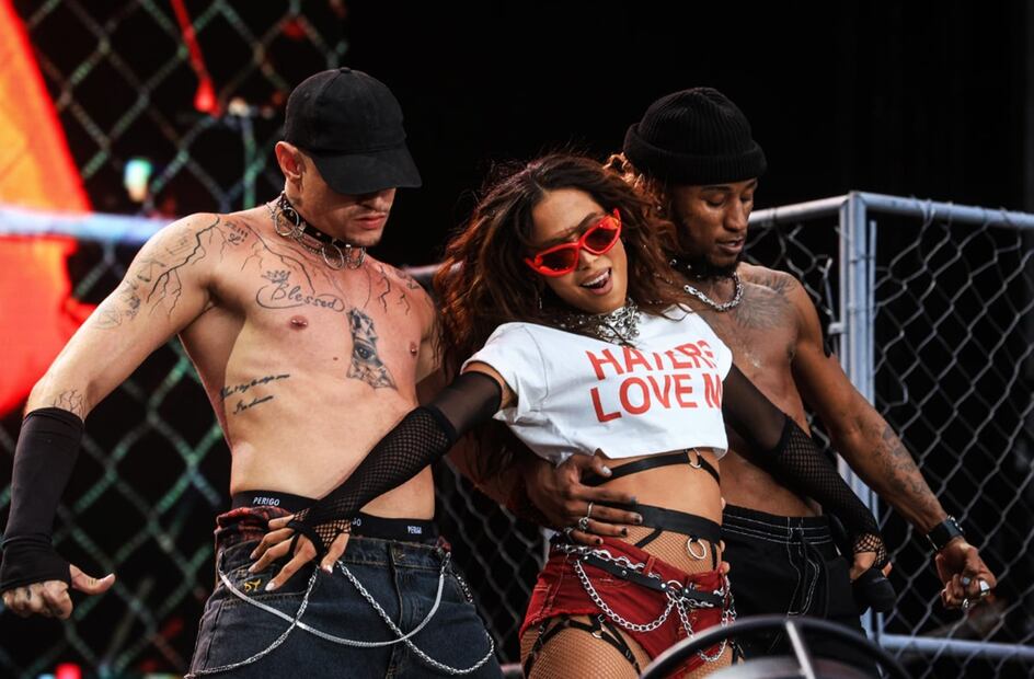 Anitta se presentó anoche, 18 de mayo, en el Salón Los Ángeles.
Foto: EL UNIVERSAL / Gabriel Pano