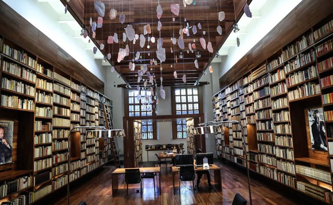 Biblioteca de Antonio Castro Leal de la Biblioteca México. FOTO: Germán Espinosa. EL UNIVERSAL.