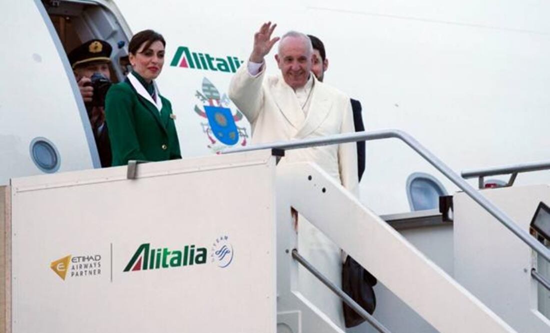 The Pope arrived in Cuba. (Photo: AP)