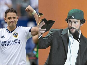 Chicharito Hernández confiesa que es fanático de Bad Bunny: "Ojalá lo pueda conocer, lo admiro muchísimo"