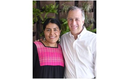 José Antonio Meade agradece apoyo de la panista Eufrosina Cruz