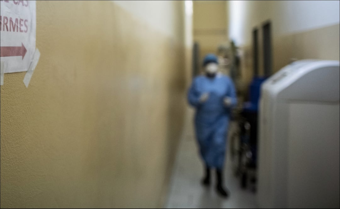 Imagen representativa de un hospital que atiende Covid-19. Foto: AP