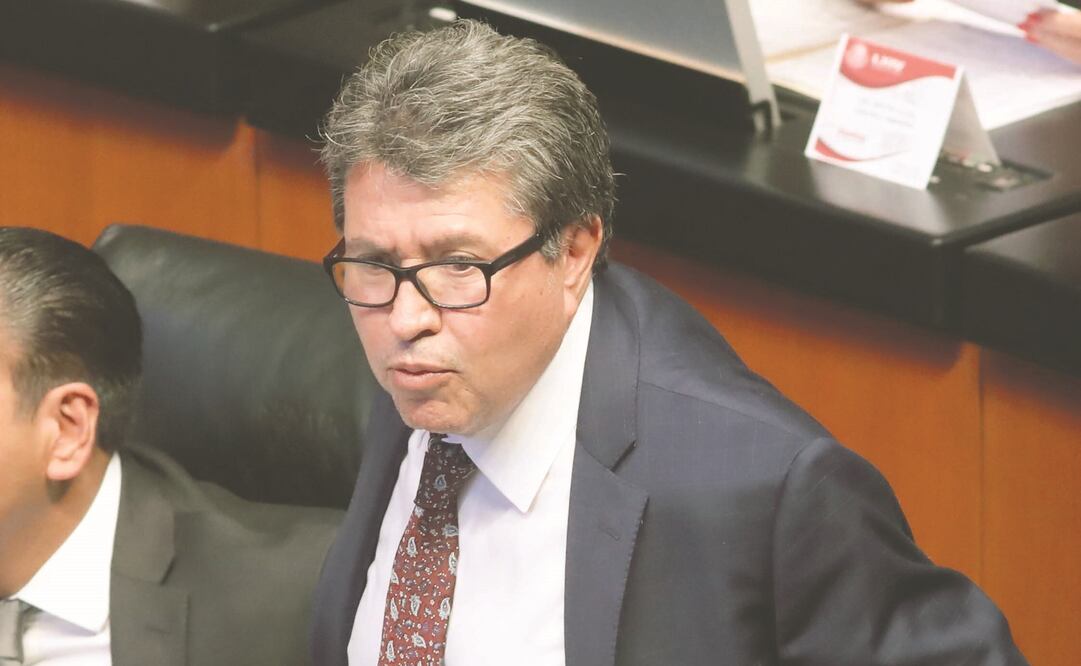 Pide garantizar derechos. Ricardo Monreal exigió que los derechos humanos de los migrantes sean respetados y se les brinden visas de trabajo (LUCÍA GODÍNEZ. EL UNIVERSAL)