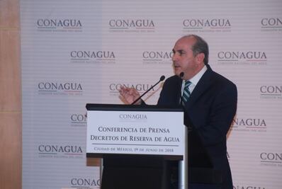 Rumores de privatización del agua, impulsados por “ya saben quién”: Conagua